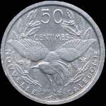 Nouvelle-Cal�donie - pi�ce de 50 centimes 1949 R�publique Fran�aise - Union Fran�aise - revers