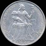 Nouvelle-Caldonie - pice de 5 francs 1952 Union Franaise - avers