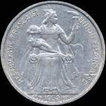 Nouvelle-Cal�donie - pi�ce de 5 francs 1952 Union Fran�aise - avers