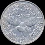 Nouvelle-Cal�donie - pi�ce de 5 francs 1952 Union Fran�aise - revers