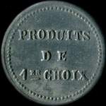 Jeton de n�cessit� de 10 centimes �mis par les Comptoirs Albertins � Albert (80300 - Somme) - revers