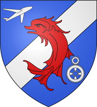 Blason de la ville d'Andr�zieux-Bouth�on (42160 - Loire)