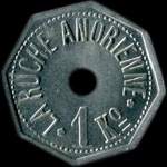 Jeton de nécessité de 1 kg émis par La Ruche Anorienne à Anor (59186 - Nord) - avers