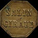 Jeton de nécessité sans valeur indiquée émis par le Salin de Giraud à Arles (13200 - Bouches-du-Rhône) - avers
