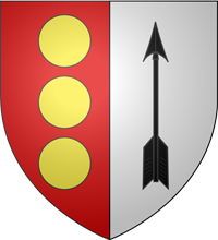 Blason de la ville d'Aubervilliers (93300 - Seine-Saint-Denis)