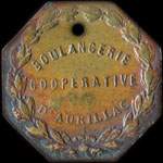 Jeton de 1 kg émis par la Boulangerie Coopérative d'Aurillac (15000 - Cantal) - avers