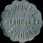 Jeton de n�cessit� de 10 centimes �mis par la Droguerie Laugier � Avignon (84000 - Vaucluse) - avers