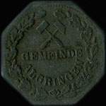 Jeton de n�cessit� de 10 pfennig �mis par Gemeinde Algringen pendant l'occupation allemande - avers
