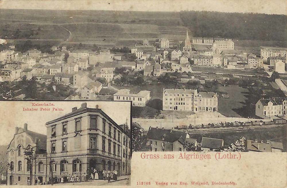 Carte postale d&rsquo;Algringen (Algrange - 57440 - Moselle)