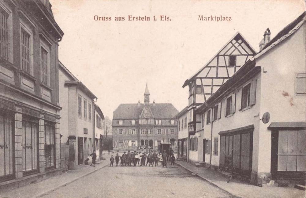 Carte postale d&rsquo;Erstein (67150 - Bas-Rhin)