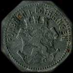 Jeton de n�cessit� de 10 pfennig dite Kleingeldersatzmarke Forbach i Lothringen (57600 - Moselle) pendant l'occupation allemande - avers
