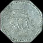 Jeton de n�cessit� de 10 pfennig 1917 �mis par Kriegsnotgeld - Merlenbach (Merlebach - 57800 - Moselle) - avers