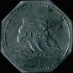 Jeton de n�cessit� de 50 pfennig 1917 �mis par Kriegsnotgeld - Merlenbach (Merlebach - 57800 - Moselle) - avers