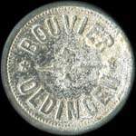 Jeton de n�cessit� de 1 pfennig �mis par Bouvier � Oldingen (68480 - Oltingue) pendant l'occupation allemande - avers