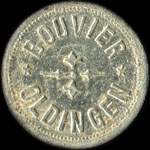 Jeton de n�cessit� de 2 pfennig �mis par Bouvier � Oldingen (68480 - Oltingue) pendant l'occupation allemande - avers