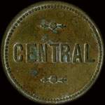 Jeton de n�cessit� de 20 pfennig �mis par Central (Caf� Central, Schlossplatz 121) � Zabern (Saverne) - avers