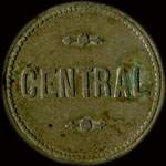 Jeton de n�cessit� de 24 pfennig �mis par Central (Caf� Central, Schlossplatz 121) � Zabern (Saverne) - avers