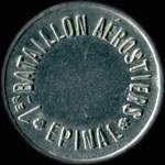 Jeton de n�cessit� de 10 centimes �mis par le 1er Bataillon A�rostiers bas� � Epinal - avers
