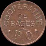 Jeton de n�cessit� de 25 centimes �mis par la Coop�rative de Bages (66670 - Pyr�n�es-Orientales) - avers