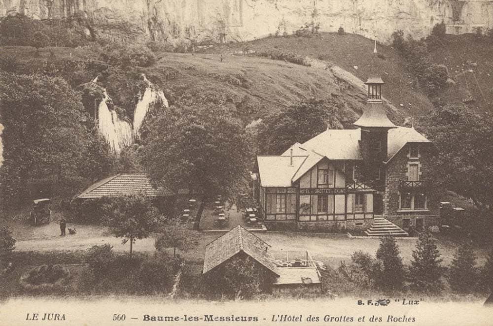 Baume-les-Messieurs (39210 - Jura) - L'H�tel des Grottes et des Roches