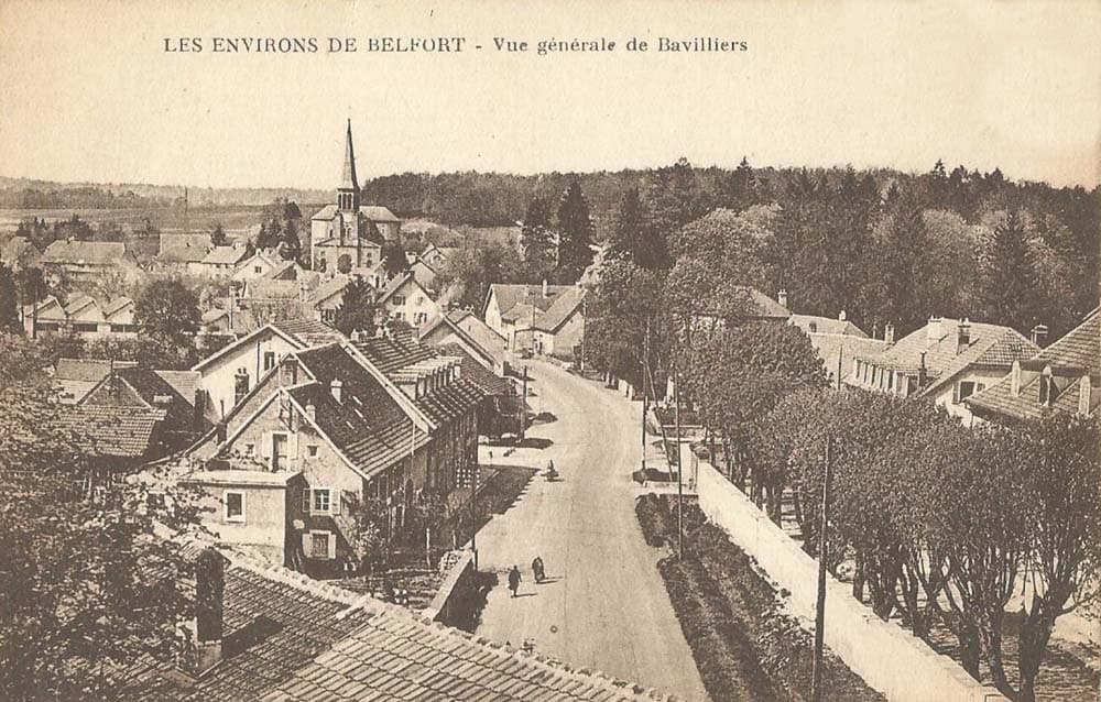 Bavilliers (90800 - Territoire-de-Belfort) - Vue g�n�rale