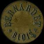 Jeton de n�cessit� de 10 centimes �mis par Bernardet � Blois (41000 - Loir-et-Cher) - avers
