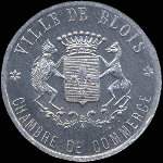 Jeton de n�cessit� de 20 centimes �mis en 1918 par la Chambre de Commerce de Blois (41000 - Loir-et-Cher) - avers
