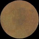 Jeton de n�cessit� de 7 1/2 centimes �mis par la Manufacture de Chapeaux Brun Jeune � Bort-les-Orgues (19110 - Corr�ze) - revers