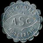 Jeton de 10 centimes de l'Association Sportive de Carcassonne (11000 - Aude) - avers