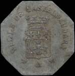 Jeton de 25 centimes 1917 de l'Union des Commer�ants de Castelnaudary (11400 - Aude) - avers