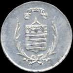 Jeton de 5 centimes 1916 - 1919 de la Ville de Castres (81100 - Tarn) - avers