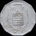 Jeton de 25 centimes 1916 - 1919 de la Ville de Castres (81100 - Tarn) - avers