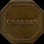 Jeton de charbon des Coop�rateurs d'Escaut & Sambrelles - Caudry (59540 - Nord) - revers