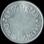 1 jeton - 10.000 de la Société Neccafetar - Châlons-sur-Marne (51000 - Marne) - avers