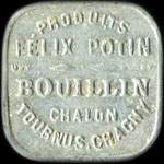 Jeton de 5 centimes des Produits F�lix Potin - Bouillin � Ch�lon-Tournus-Chagny (71100 - Sa�ne-et-Loire) - avers