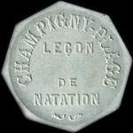 Jeton Le�on de natation - Champigny-Plage - Champigny-sur-Marne (94500 - Val-de-Marne) - avers