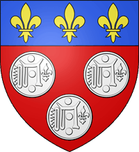 Blason de la ville de Chartres (28000 - Eure-et-Loir)