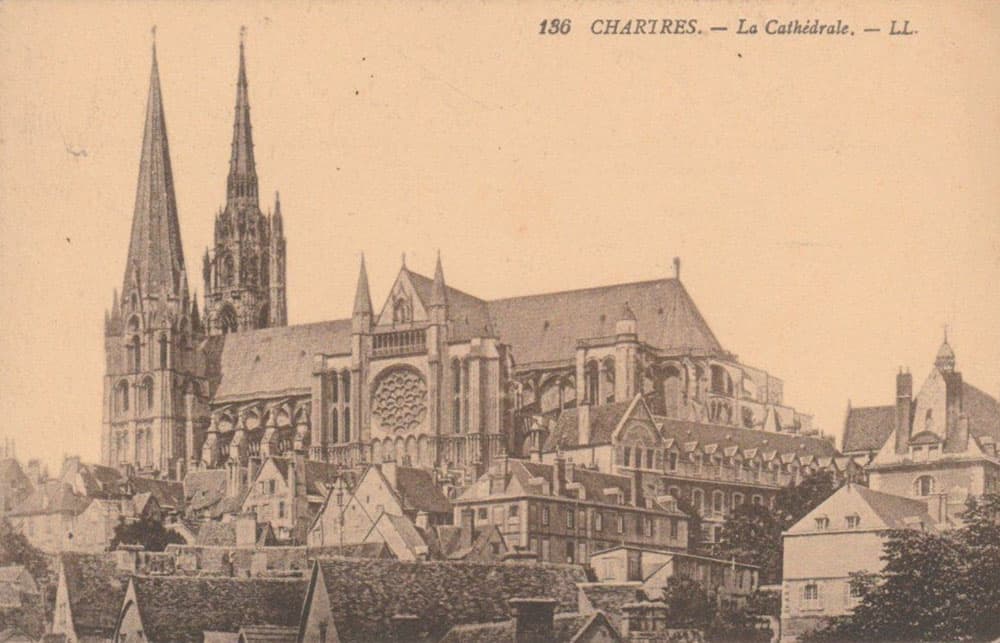Chartres (28000 - Eure-et-Loir) - La Cath�drale