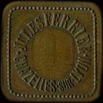 Jeton de 10 centimes de Jules Ferrier � Chazelles-sur-Lyon (42140 - Loire) - avers
