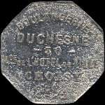 Jeton de 2 1/2 centimes de la Boulangerie Duchesne � Choisy-le-Roi (94600 - Val-de-Marne) - avers