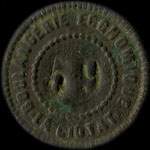 Jeton sans valeur indiqu�e de la Boulangerie Economique - La Ciotat (13600 - Bouches-du-Rh�ne) - avers