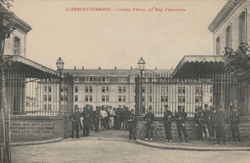 Clermont-Ferrand - Caserne d'Assas - 92e R.I.