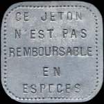 Jeton de 25 centimes des Tramways de Clermont-Ferrand (63000 - Puy-de-D�me) - revers