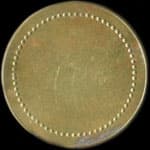 Jeton Bon pour 1 Pigeon du A.A.C.R. Ball-Trap � Compi�gne (60200 - Oise) - revers