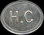 Jeton de 3 francs de H. C (Hôpital de Creil) à Creil (60100 - Oise) - avers