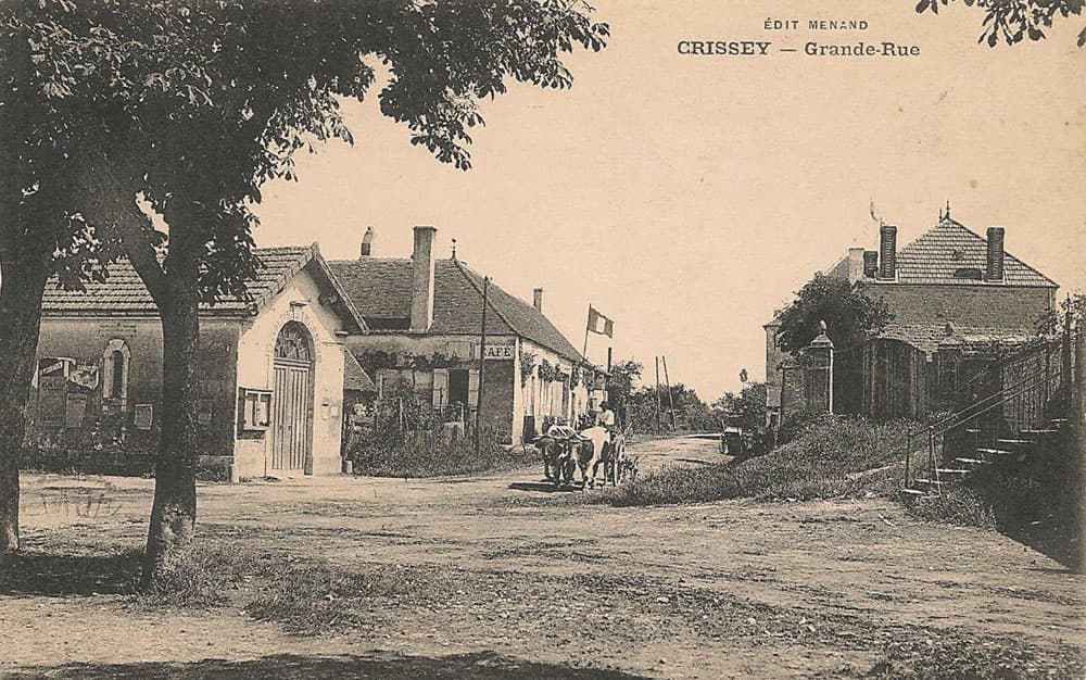Crissey (71530 - Sa�ne-et-Loire) - La Grande Rue