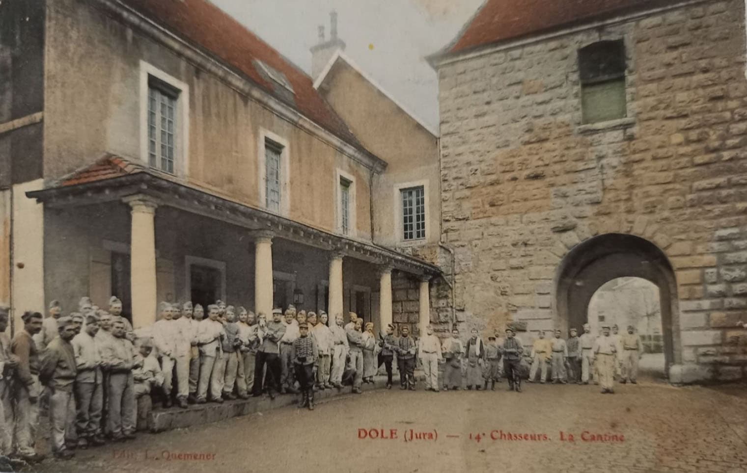 Dole (Jura) - 14e Chasseurs - La Cantine