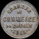 Jeton de n�cessit� de 5 centimes avec grand c �mis en 1915 par la Chambre de Commerce de Bougie en Alg�rie - avers