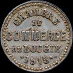 Jeton de n�cessit� de 5 centimes avec petit c �mis en 1915 par la Chambre de Commerce de Bougie en Alg�rie - avers