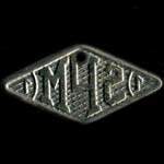 Jeton de n�cessit� de 1 franc �mis � SPM (Saint-Pierre et Miquelon) - revers